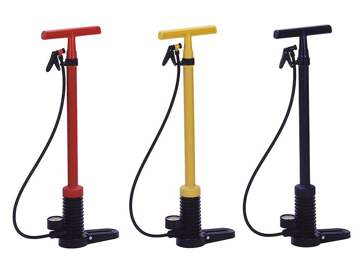 フルプラ ダイヤポンプ 圧力計付 No.910 レッド