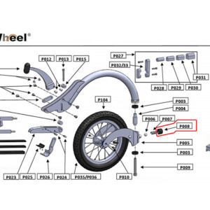 FreeWheel （フリーウィール）補修部品：キャップ・ノブ（ボールアジャストノブ）