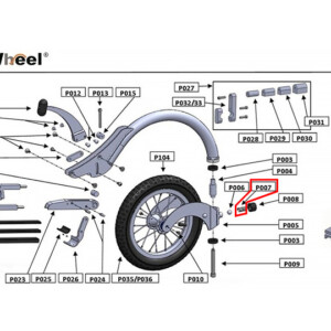 FreeWheel （フリーウィール）補修部品：スプリング P007