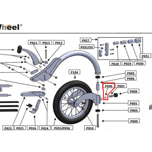 FreeWheel（フリーウィール）補修部品：ボール P006
