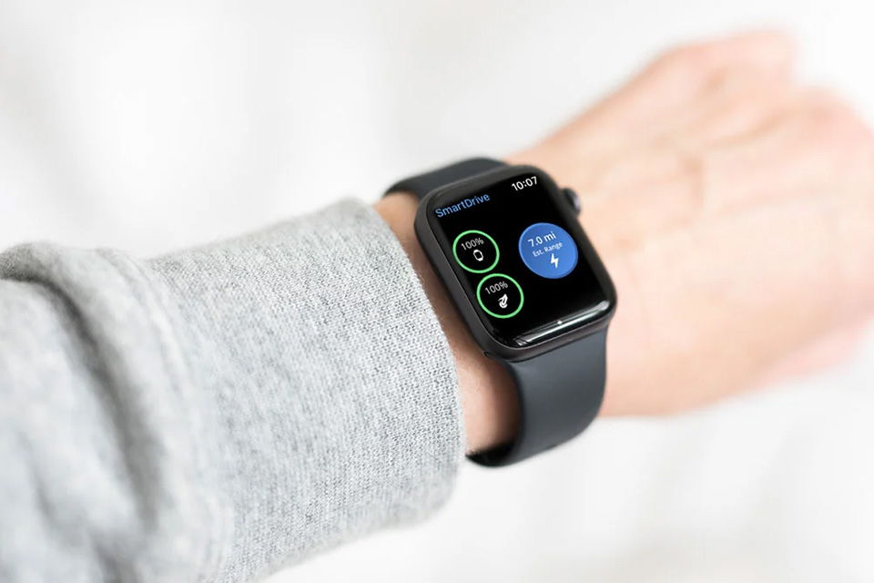 SmartDrive MX2+ App, Apple Watch