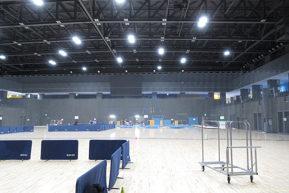 帯広市総合体育館「よつ葉アリーナ十勝」は、北海きたえーる（札幌）や函館アリーナ（函館）に次ぐ道内３番目の規模