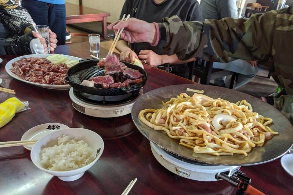 西帯広の有楽町ジンギスカンでイフの仲間の交流会（食事会）をしました♪