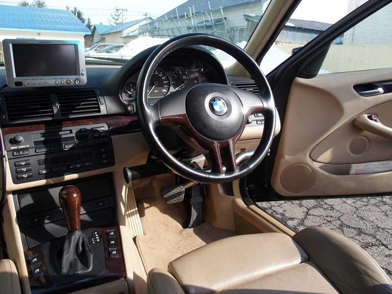 901ハンドコントロール取付事例：BMW・318i ツーリング［E46型］