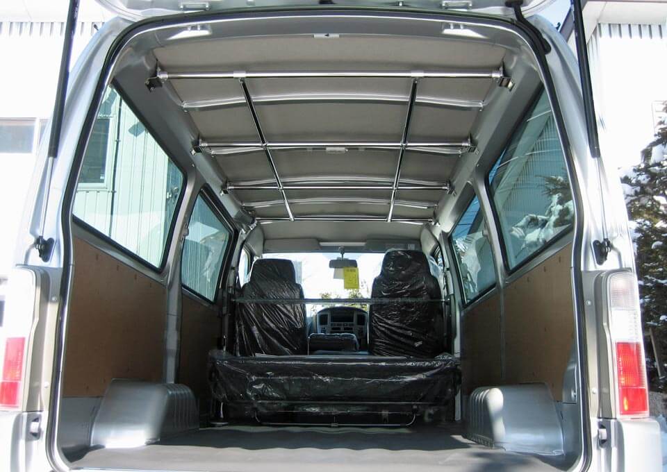 E25キャラバンの「ハンガー車」を製作しました。